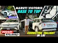Lagu MARUTI VICTORIS LXI MODIFICATION WITH PRICE✅MARUTI VICTORIS TOP MODEL HEADLIGHT😱VICTORIS BASE TO TOP