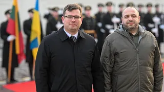 Lietuvoje apsilankė Ukrainos gynybos ministras Rustemas Umerovas