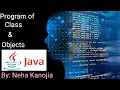 Program of class and object in Java with BlueJ ICSE Class 9th Computer Chapter - 2