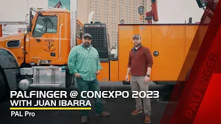 PALFINGER @ CONEXPO with Juan Ibarra: PAL Pro Mechanic Truck & Service Crane