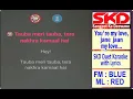 Download Lagu you're my love jane jaan my love (partner) (SKD Duet Karaoke)