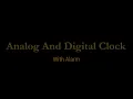 Analog and Digital Clock with Alarm