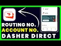 How to Find Dasher Direct Routing Number and Account Number