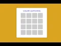 Color Matching Game in JavaScript