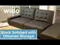 Download Lagu Black Sofa Bed with Ottoman Product Video (SOFABB)