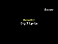 Burna Boy - Big 7 lyrics