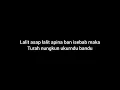 Download Lagu LIRIK LAGU INTAN BR GINTING - CEMBURU