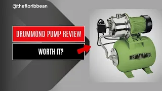 Drummond 1 Hp Shallow Well Pump Review Harbor Freight