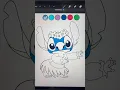colouring stitch on ipad pt2