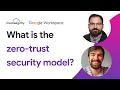 What is the zero-trust security model