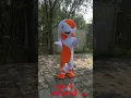 SPOTSOUND CA Mascot Costume - Adorable orange dotted white fish full body mascot costume outfit