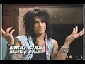 Nikki Sixx Calls for the End of Hair Metal 1989