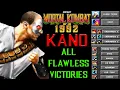Lagu MORTAL KOMBAT 1 (1992 Arcade version) FULL GAME FLAWLESS VICTORY. KANO / NO DAMAGE / 4k.