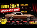 Bargain or Bust Cars Under 20K at Mecum Indy 2026