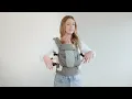 How to wear a Newborn in a baby carrier properly Babywearing Basics by Baby Tula