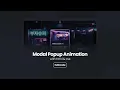 How To Make Modal Popup Animation Using HTML CSS Only