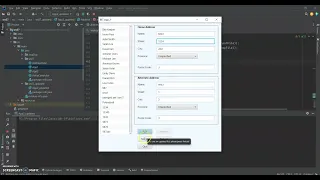 Java workshop 7 - address book using javafx