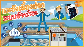 ระบบกระชังเลี้ยงปลาอัจฉริยะ BTH-2 Smart Solution
