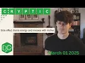 Daily Crypticle Clue - Day 121