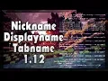 Tutorial Nickname Displayname Tablistname