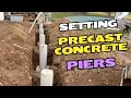How to Set Precast Concrete Piers