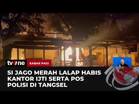 Kantor IJTI Tangsel Terbakar, Sejumlah Dokumen Penting Hangus