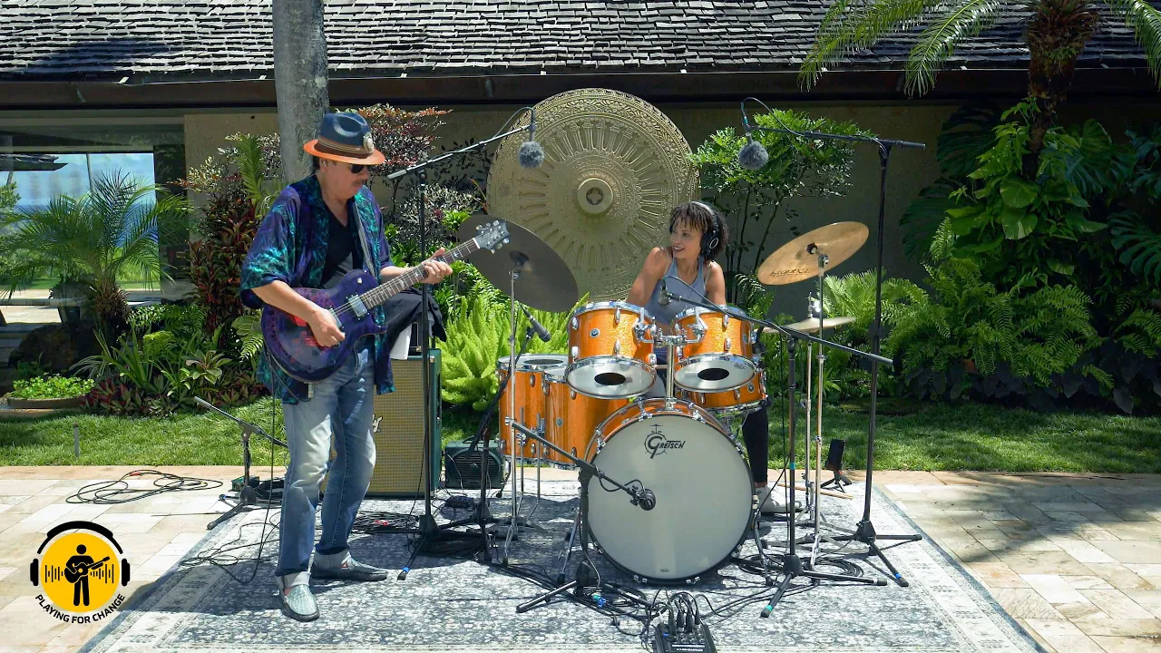 Oye Como Va ft. Carlos Santana & Cindy Blackman Santana | Playing For Change | Song Around The World Oye Como Va ft. Carlos Santana & Cindy Blackman Santana | Playing For Change | Song Around The World