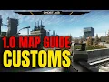 Escape From Tarkov 1 0 Customs Map Guide 2025 - Spawns Extracts Scav Boss PvP Tips for Beginners