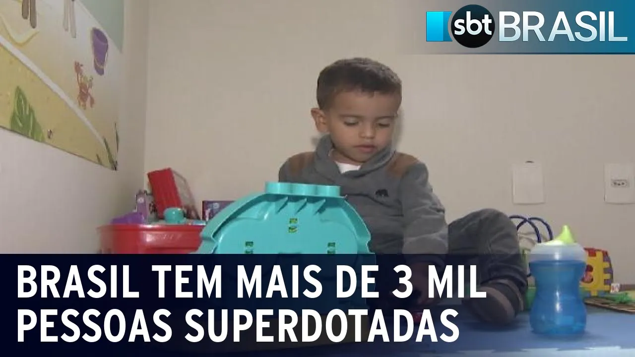 Brasil tem mais de 3 mil pessoas superdotadas | SBT Brasil (10/07/23)