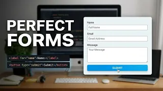 Creating Interactive HTML Forms with Labels and Buttons
