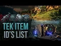 ARK TEK TIER ID s - ARK ITEM IDs LIST FOR ADMINS