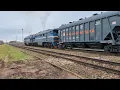 Baltijas Ekspresis 2ТЭ116-726 departs Jelgava Latvia with RZD Wagons 9-12-2024 Baltic Railways #fyp