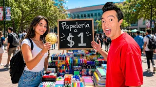 VENDIENDO PAPELERIA A $1 EN LA CALLE