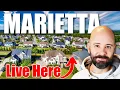 THESE Are The BEST PLACES to Live in MARIETTA Georgia