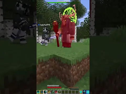 Protecting ALING ULING Using LIGHT SABER in Minecraft