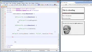 32 jQuery Tutorial for Beginners 32 Tooltip combine effects Computer Monk