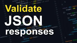 Do you validate JSON responses