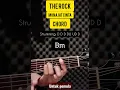 Download Lagu kunci gitar munajat cinta the rock untuk pemula #shorts