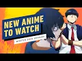 New Anime to Watch Winter 2024