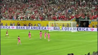 ضربة جزاء الأهلي تضيع من تريزيجيه 