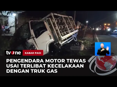 Kecelakaan Truk vs Motor, Pengendara Tewas Terseret