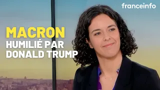 Macron humilié par Donald Trump