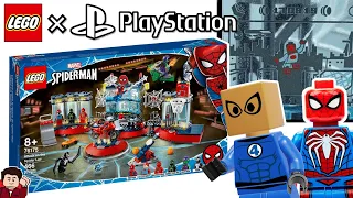 LEGO Spider-Man Spider-Lair Details - LEGO x PLAYSTATION!? LEGO FANTASTIC FOUR SOON!?