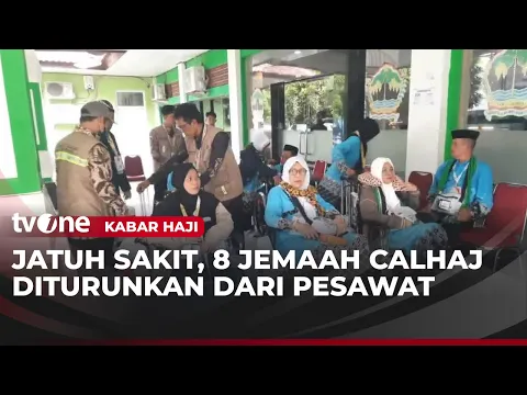 Delapan Calon Jemaah Haji Embarkasi Solo Diturunkan Dari Pesawat Karena Sakit