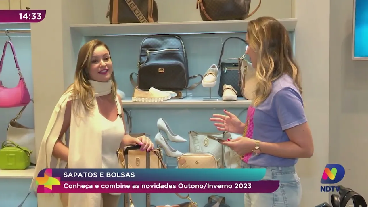 Sapatos e bolsas: conheça e combine as novidades