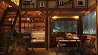 Rainy Jazz Cafe Slow Jazz Music In Coffee Shop Ambience For Work Study And Relaxation 