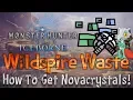 Monster Hunter World Iceborne Wildspire Waste - Mining Guide How To Get Novacrystals in MR