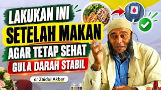 Cara Paling Mudah Jinakkan Lonjakan Gula Darah Tanpa Perlu Obat Dokter- dr Zaidul Akbar