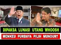 Dipaksa Lunasi Utang Whoosh, Menkeu Purbaya Memilih Mengundurkan Diri?