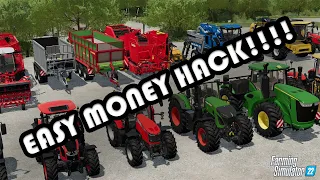 FARMING SIMULATOR 2022 MONEY AND LOAN HACK - IT REALLY IS THIS EASY